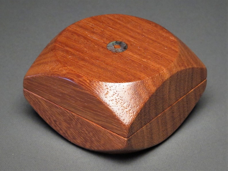 Small Wooden Ring and Keepsake Box with an Optional Foam Ring Insert, Makes a Great Proposal Ring Box Partridgewood