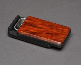 Sliding Pill Box, Secure closure, perfect pocket size