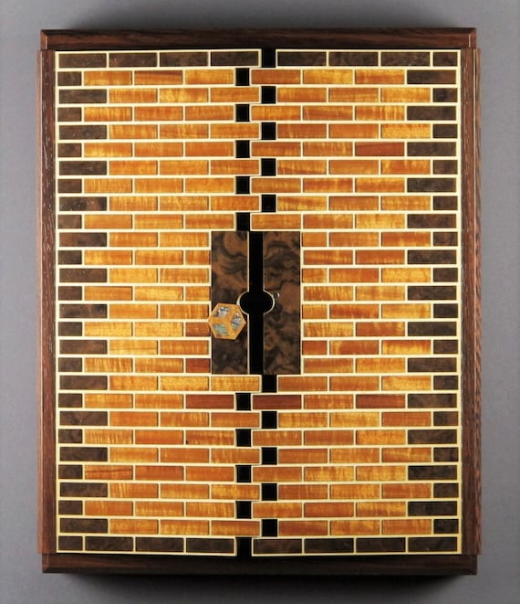 Artistic Wall Mount Jewelry Cabinet For Rings Necklaces And Etsy