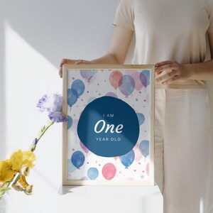 Cartes jalon bébé garçon imprimables - téléchargement numérique pour les jalons mensuels de la première année - cadeau de baby shower - accessoires photo nouveau-né