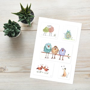 Animal Sticker Sheet