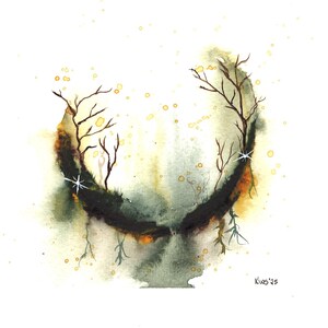 Tonight - Original Watercolor Painting