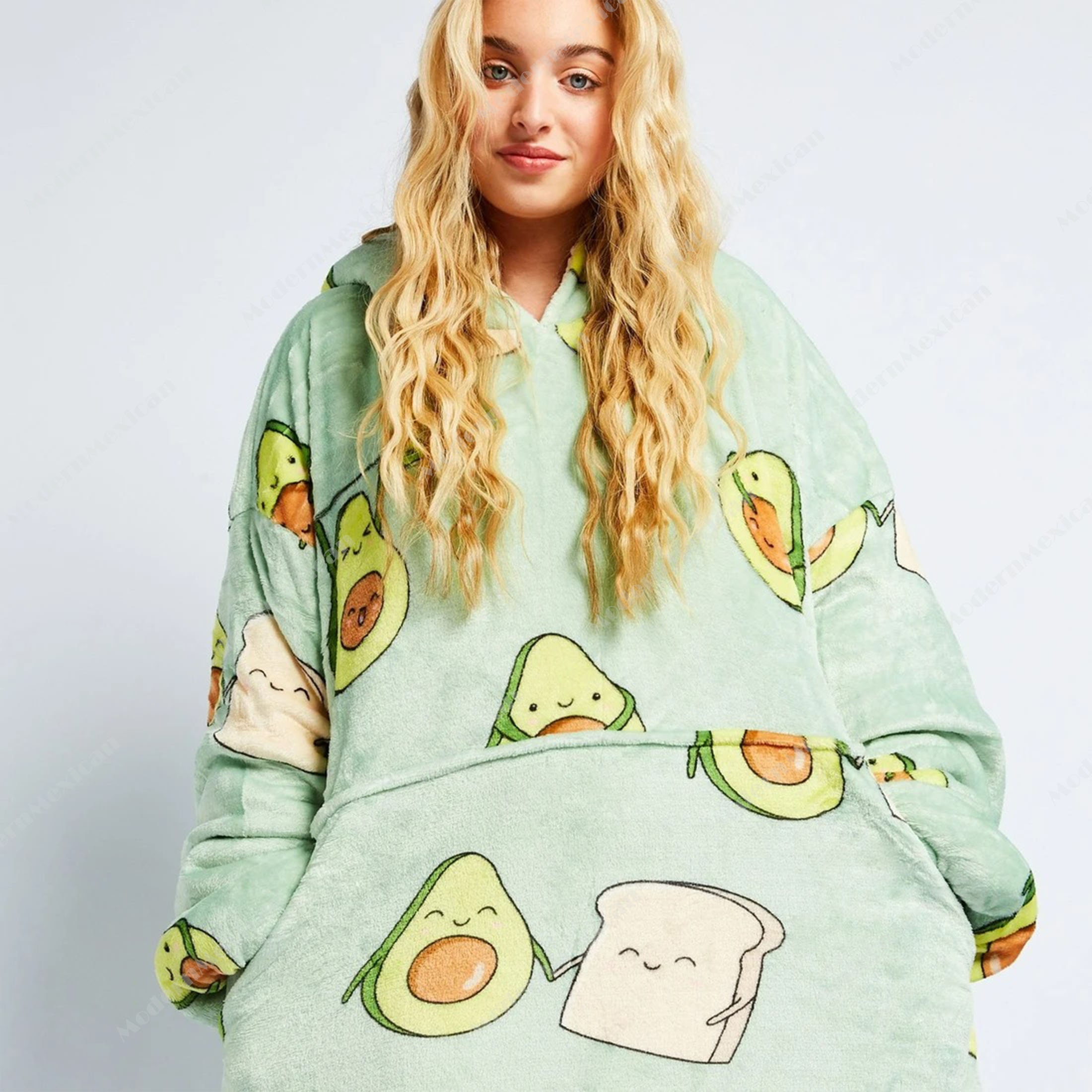 oversize hoodie avocado