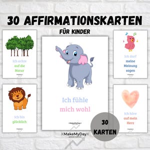 30 tarjetas de afirmación para niños: pensamientos positivos para pequeños héroes inseguros y con poca confianza en sí mismos
