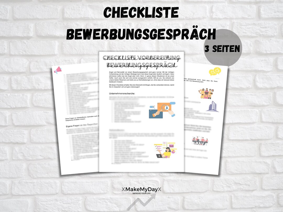 Job Interview Checklist Use This Template to Get Your New Job Relaxed