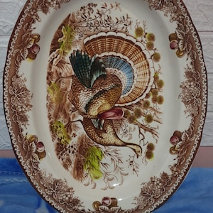 Vintage Moroccan Artisanal Ceramic TAOUS Plate Rare – Handmade Decorative Collectible