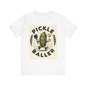 Playful Pickle Baller Tee, Fun T-Shirt for Pickleball Lovers, Unique Gift for Sports Enthusiasts, Casual Wear, Summer Fun