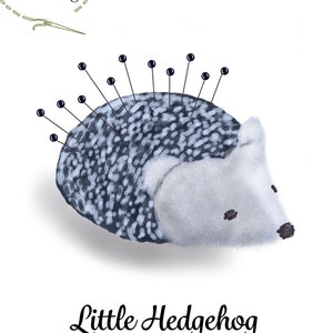 Easy Sewing Pattern • Little Hedgehog Pincushion PDF Sewing Pattern • DIY Gift for Sewists Easy Sewing Pattern