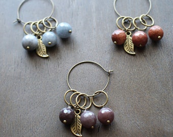 Gemstone Stitch Markers • Stitch Markers for Knitting • Knitting Gift for Grandma