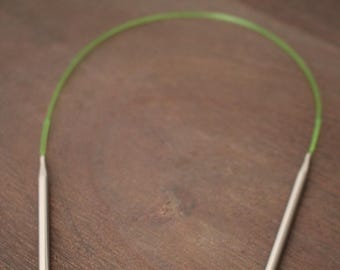 Stainless Steel Circular Needles • Practical Minimalist Knitting Gift • Knitting Supplies and Tools