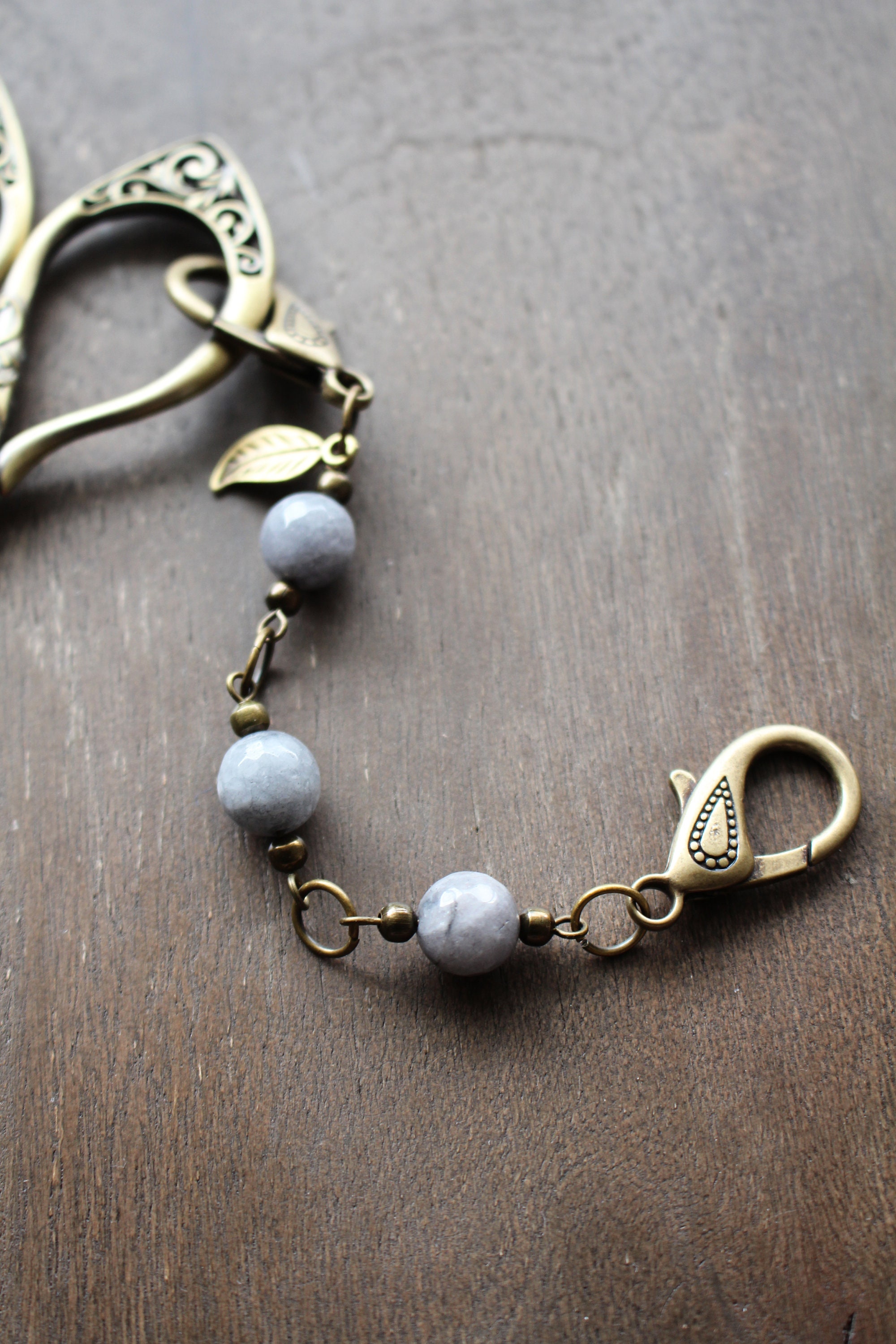 Scissors Chain Gemstone Scissor Chain • Handmade Gift for Mom • Elegant Gift for ...