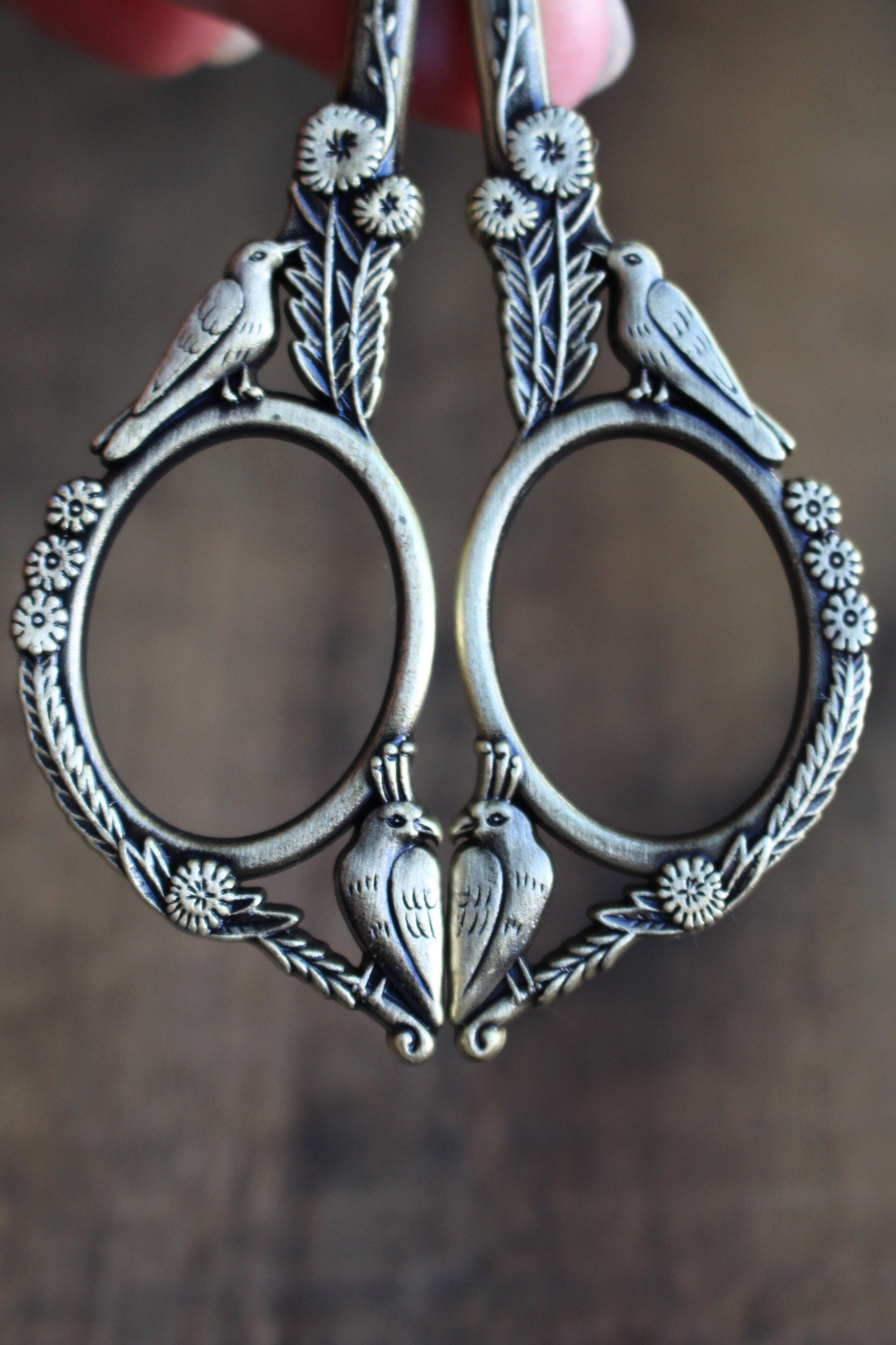 Feathered Friends Embroidery Scissors Bird Quilting Scissors Etsy