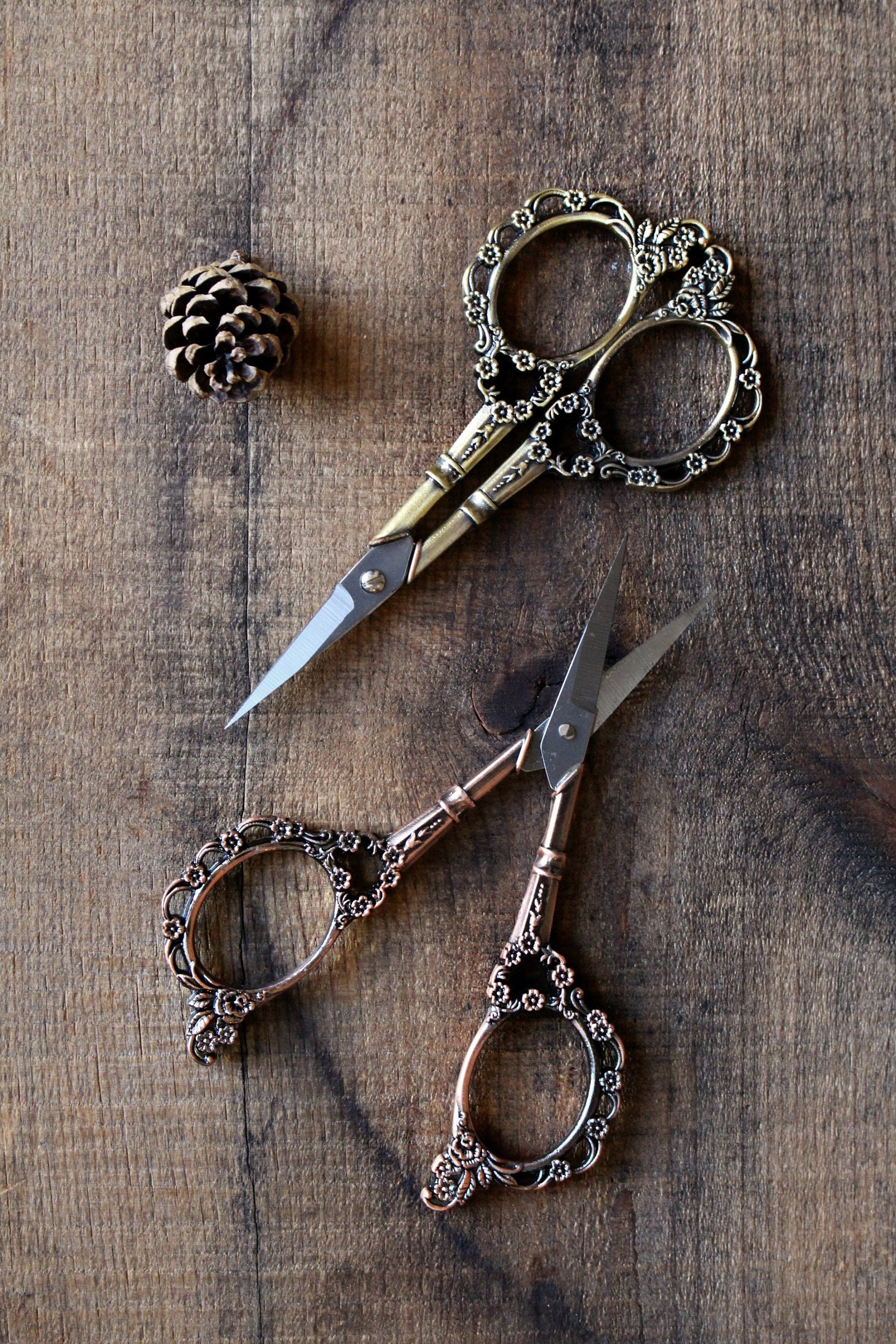 Tijera De Manualidades - Crane-shape Scissors Vintage Croche