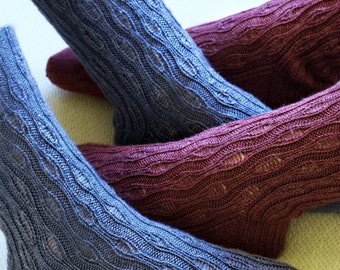 Lace Sock Knitting Pattern  • Amelie Sock Knitting Pattern PDF • Intermediate Knit Pattern