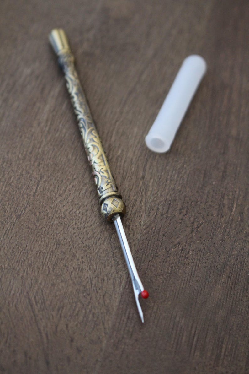 Metal Engraved Seam Ripper • Sewing Tool • Vintage Style Gift For Seamstress image 6