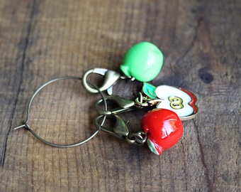 Marcadores de puntos • Trío para guardar el progreso de la recolección de manzanas para tejer • Bonito regalo para tejer