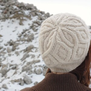 Women's Cabled Hat Knitting Pattern • Winter Trails Knitting Pattern ...