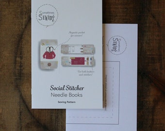 Needle Book Sewing Pattern • Social Stitcher Needle Books Printed Pattern • DIY Gift Idea // Gifts for Sewists