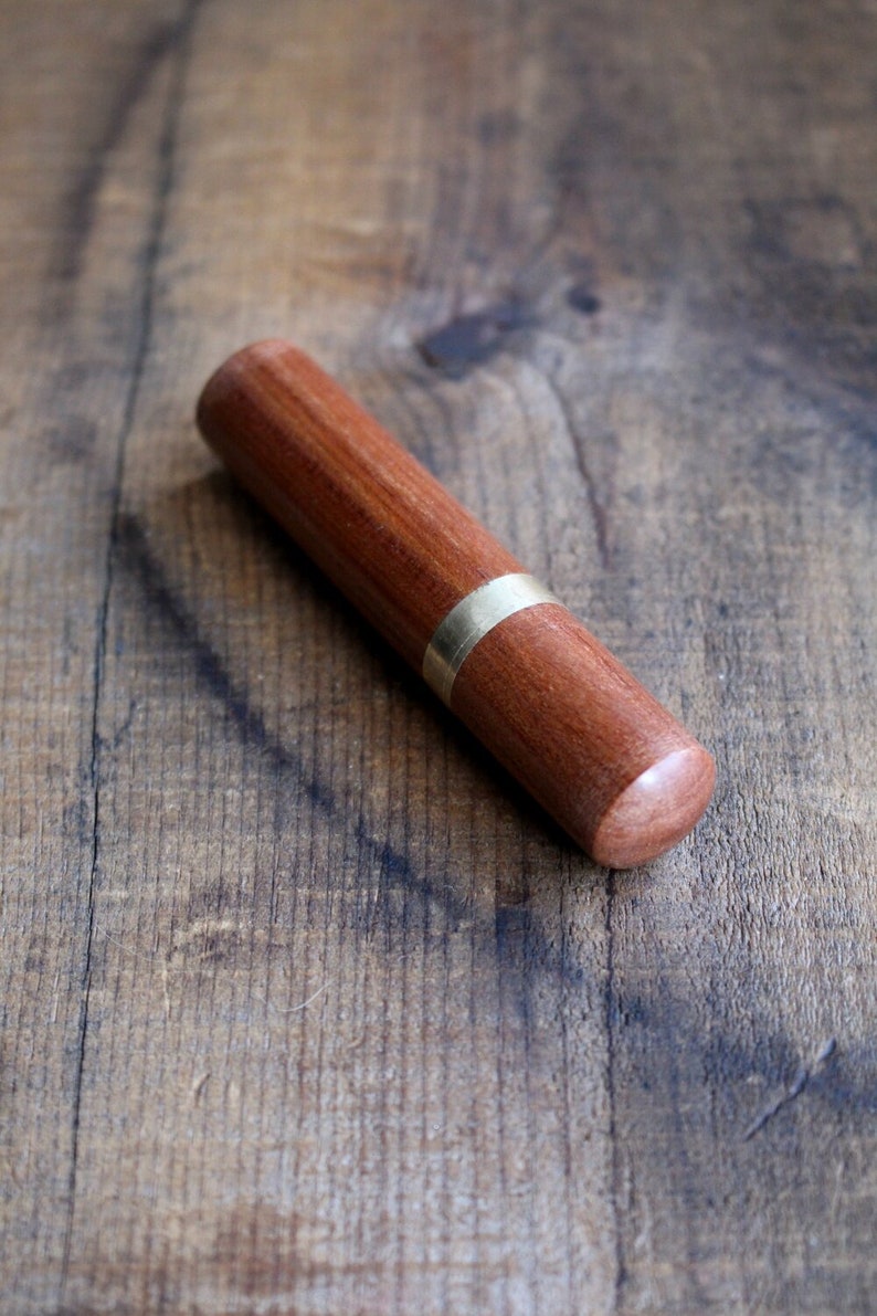Storage Case • Wooden Tapestry Needle Case • Sandalwood Or Ebony Sewing Gift • Unique Gift for Knitters