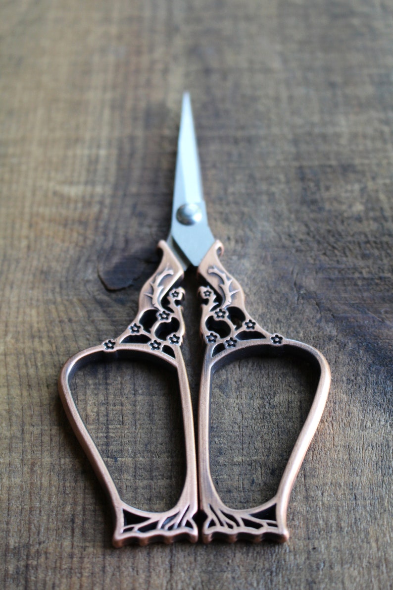 Cherry Blossom Embroidery Scissors - Etsy
