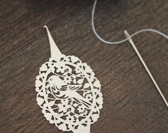 Songbird Needle Threader • Sewing Tool •  Unique Gift For Seamstress