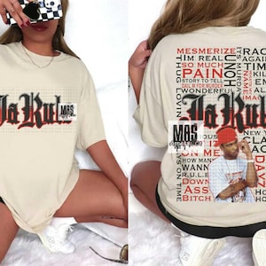 Hip hop nostalgia song title shirt Ja rule concert shirt music tshirt