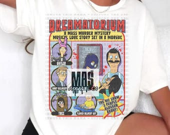 Bobs Burgers Dreamatorium T-Shirt: Fan Geschenk