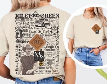 Riley Green Song Title T-Shirt Hoodie: Country Music Fan Tee