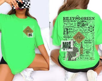 Riley Green Song Title T-Shirt Hoodie: Country Music Fan Tee