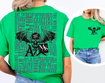 A7X Konzert-Shirt| Unisex Größe Avenged Musik Top | Rock Musik Sweatshirt