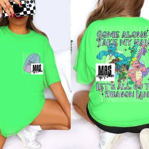 Dragon Tales 90s Nostalgic Tshirt Gift