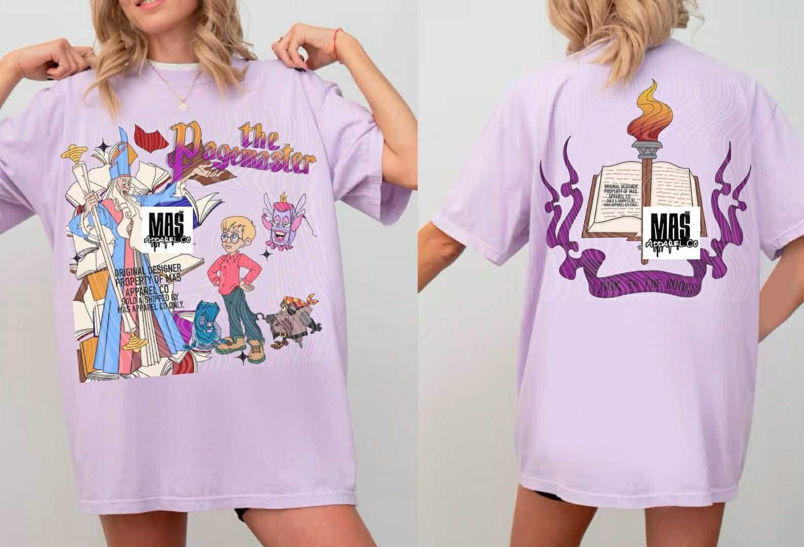 The Pagemaster Movie T-shirt: 90s Nostalgic Tee - Etsy