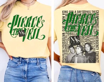 Pierce The Veil concert music graphic tshirt gift