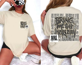 BMTH Concert T-Shirt: Bring Me The Horizon Song Title Shirt