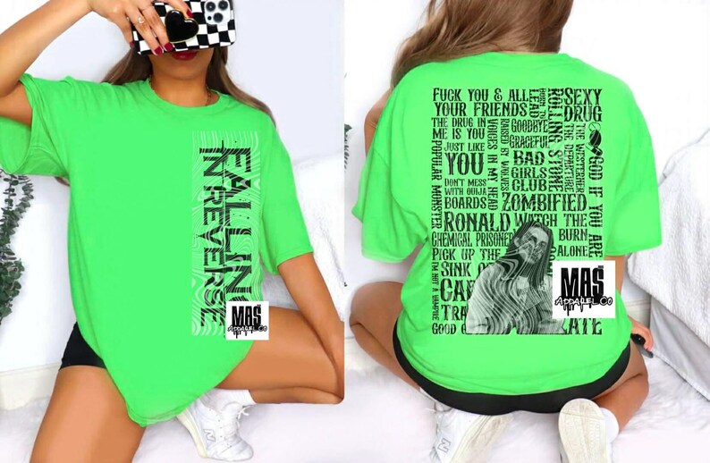 Falling In Reverse shirt music concert shirt gift image 1