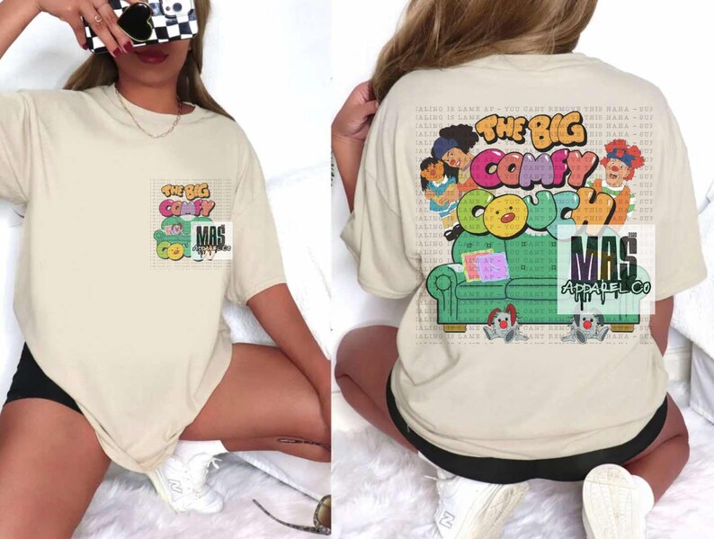 90s Shirt the Big Comfy Couch Shirt Gift - Etsy