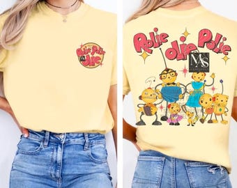 Rolie Polie Olie 90s cartoon graphic tshirt nostalgic retro shirt