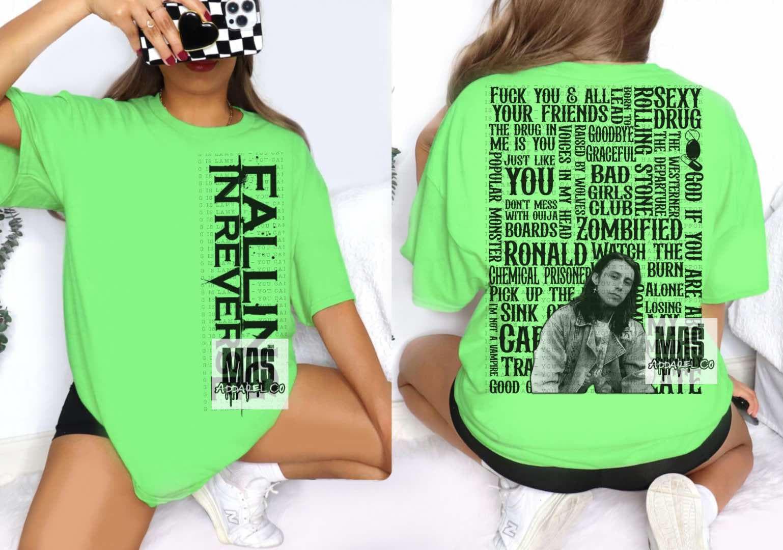 Falling in Reverse CD+シャツ【L】　※新品、日本未発売 MOCKUP_25759c27-964f-4392-a792