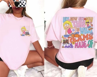 90er Jahre Nostalgie T-Shirt: Lizzie McGuire Inspiriert