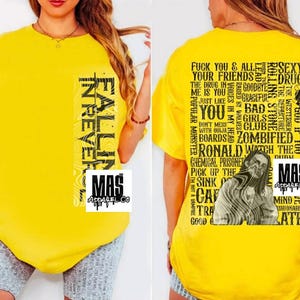 Falling In Reverse shirt music concert shirt gift image 6