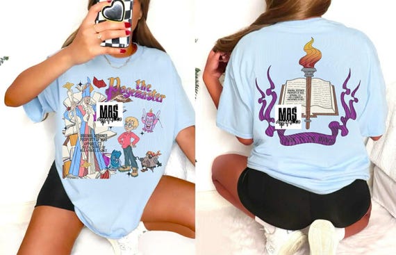 The Pagemaster Movie T-Shirt: 90s Nostalgic Tee