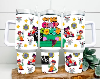 Die große gemütliche Couch| Becher Geschenk | 90er Jahre Nostalgie Tasse