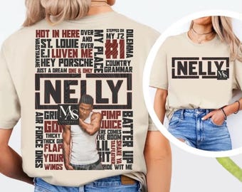 Nelly Concert T-Shirt: R&B Music  Tee