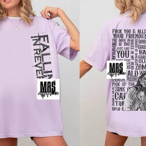 Falling In Reverse shirt music concert shirt gift image 3