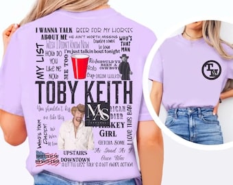 TK Country Music Songtitel Grafik Tshirt Musikgeschenk