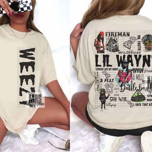 Lil Wayne Wezzy song shirt top crewneck