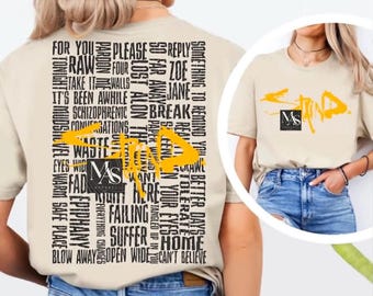 Staind Nostalgic music song title tshirt graphic music tee