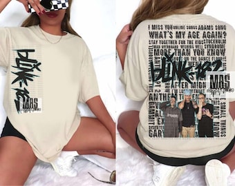 Blink 182 T-Shirt: Song Title Graphic Tee, Unisex Fit