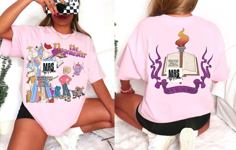 The Pagemaster Movie T-Shirt: 90s Nostalgic Tee image 6