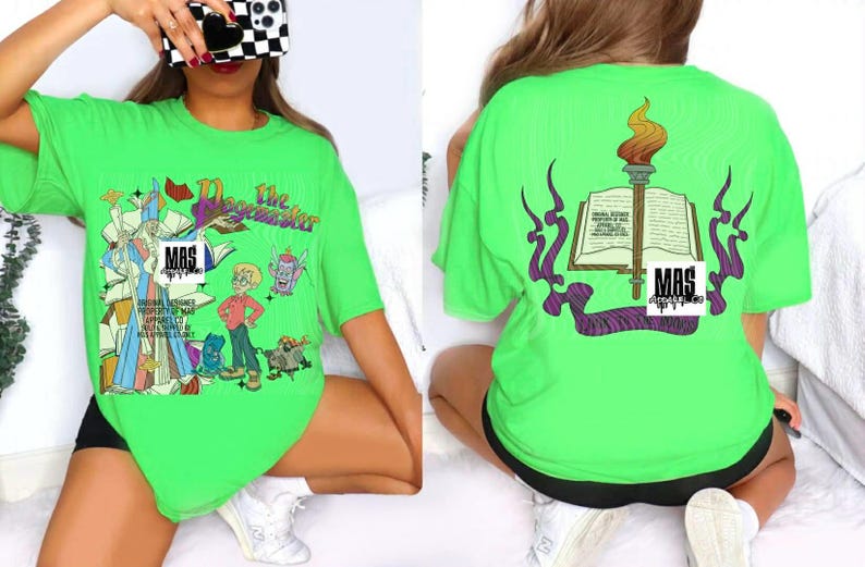 The Pagemaster Movie T-Shirt: 90s Nostalgic Tee image 2